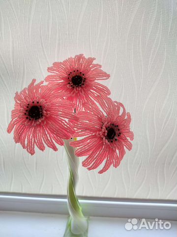 Деревья и цветы из бисера