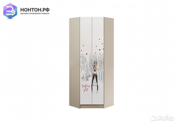 Шкаф Вега NEW Girl угловой
