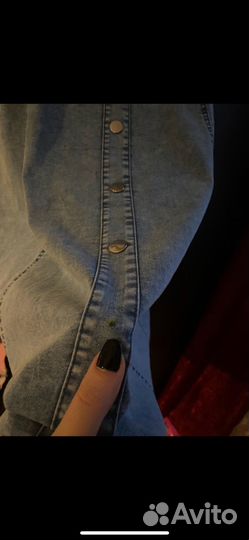 Сарафан джинсовый женский