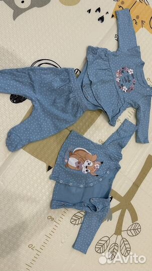 Вещи на девочку пакетом 62-68