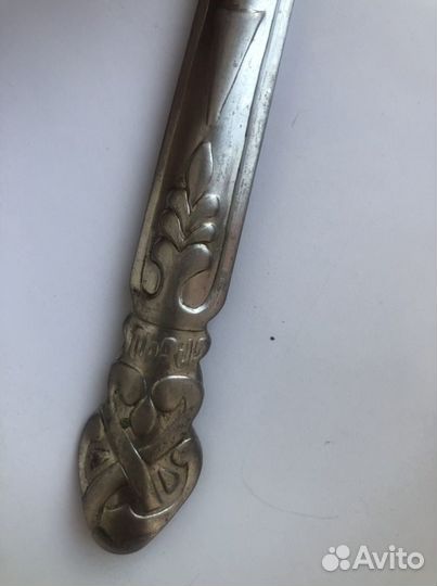 Лопатка для торта СССР и винтажная ложка