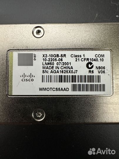 Оптический модуль cisco x2-10gb-sr 8шт