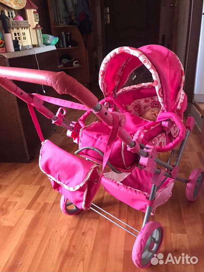Коляска-трансформер для кукол