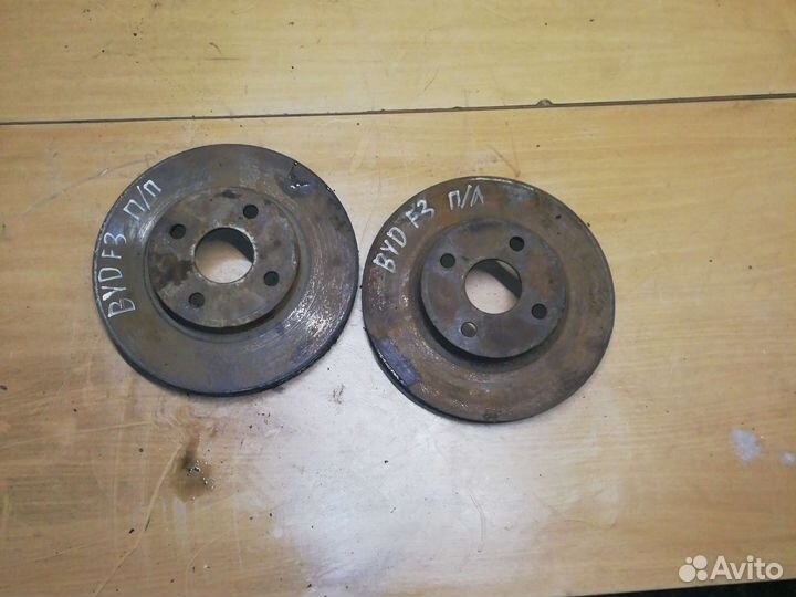 Передние тормозные диски byd f3