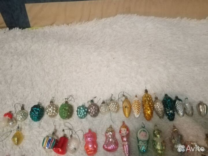 Елочные игрушки СССР