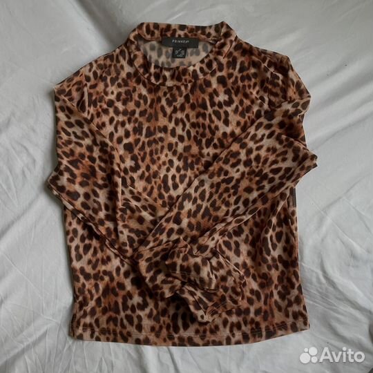 Леопардовая кофта
