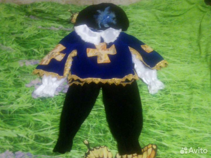 Карнавальный костюм для мальчика мушкетер