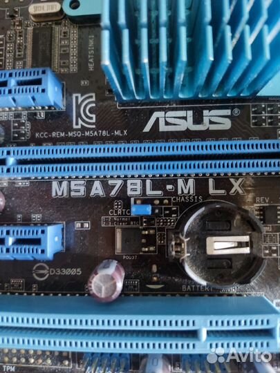 Материнская плата Asus m5a78l-m lx