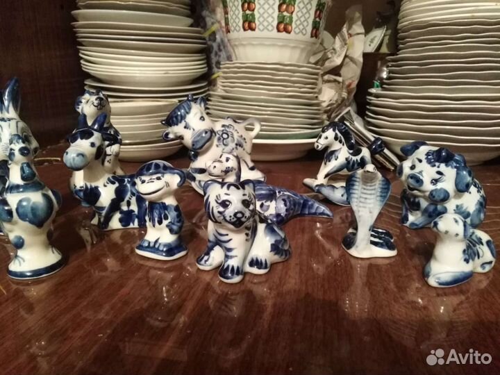 Гжель. Коллекция 12 фигурок, Зодиак