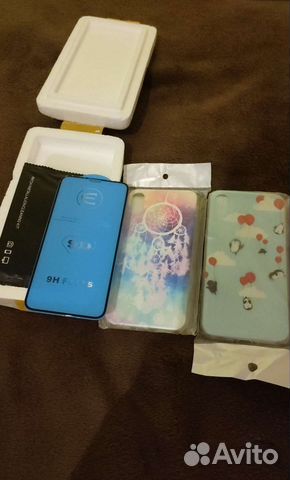 Защитное стекло iPhone x/xs и чехлы