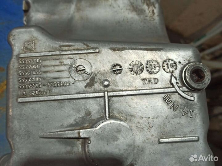 Поддон opel z18xer