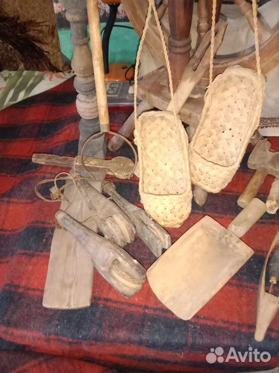 Старинное веретено прялка