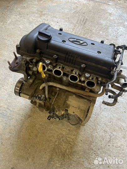 Двигатель Hyundai Solaris 1.6