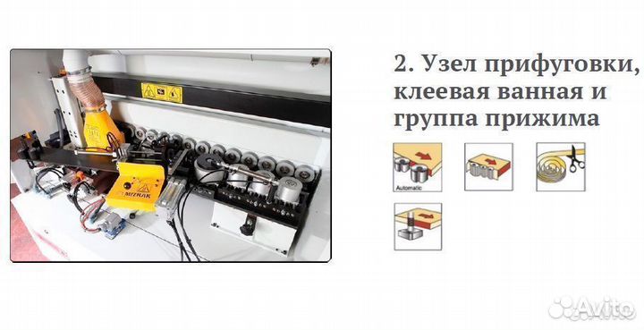 Кромкооблицовочный ст-к с узлом раунд OF tuana 56