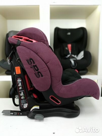 Автокресло 9-36кг изофикс Kenga Thunder фиолетовый
