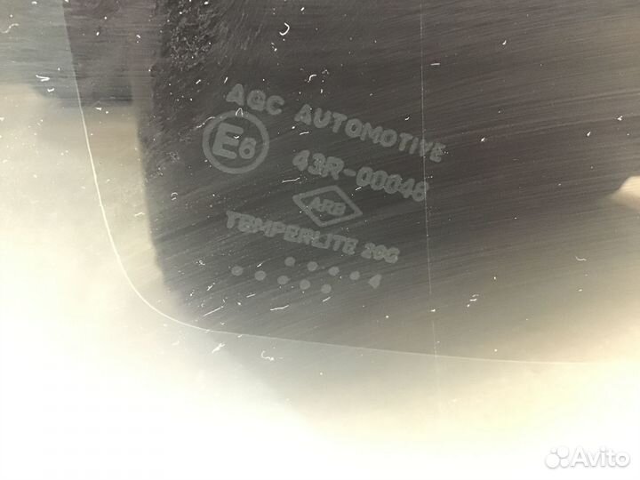 Стекло кузовное глухое левое Renault Duster I 2012