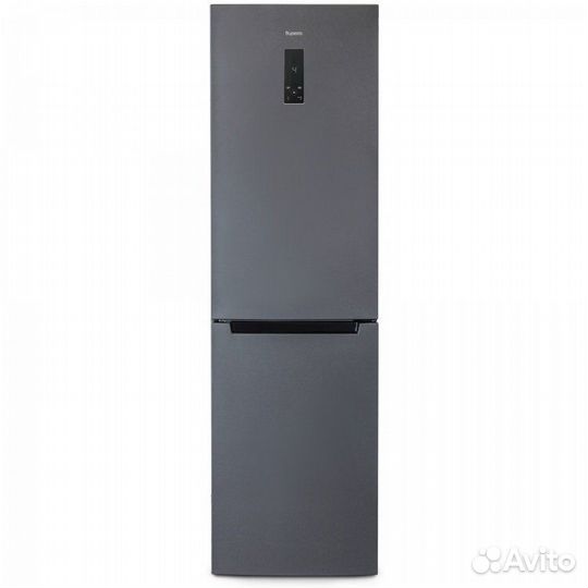 Холодильник Бирюса W980NF дисплей матовый графит