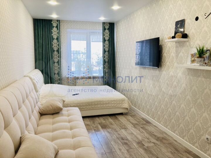 2-к. квартира, 53 м², 13/16 эт.