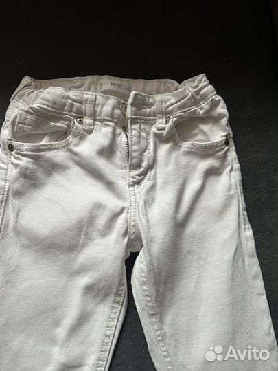 Джинсы на девочку 122