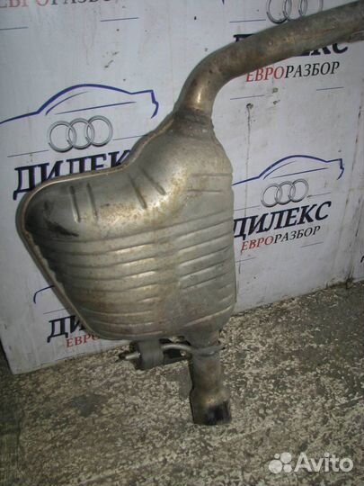 Глушитель в сборе Audi A6 (C6 4F) 2004-2011