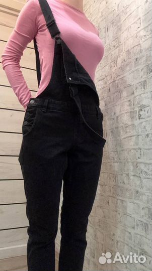 Джинсовый комбинезон