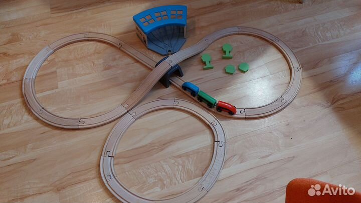 Деревянная железная дорога IKEA