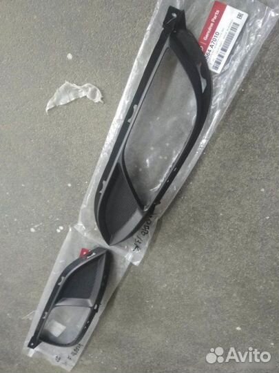 Накладка туманки решетка птф Kia Cerato 2013