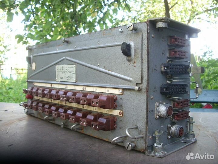 Коммутатор П-198м1. Блок бцвс