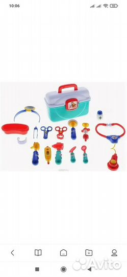 Набор докторп Маша и медведь