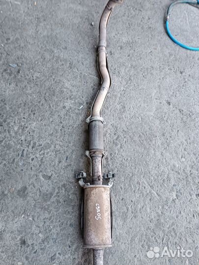 Труба выхлопная Toyota Cynos