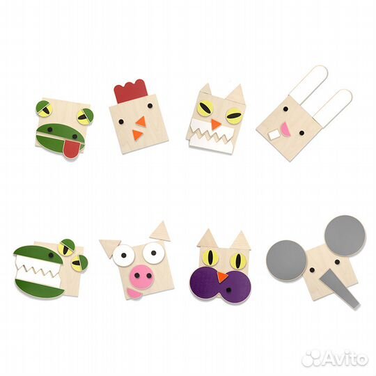 Деревянная игрушка конструктор от Шуши