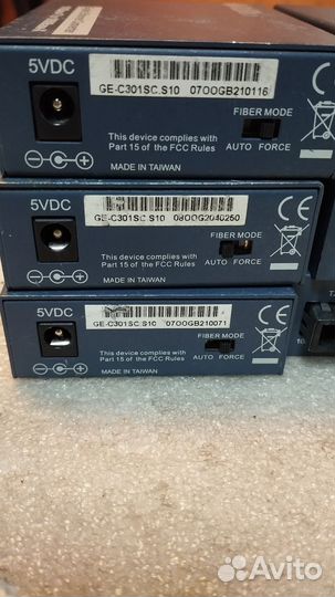 Медиаконвертер RubyTech GE-C301SC. S10