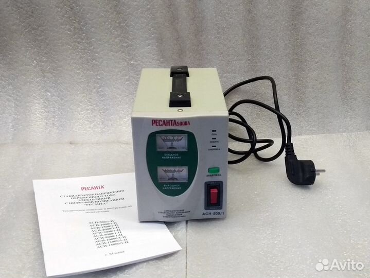 Стабилизатор Ресанта ACH-500 /1-ц