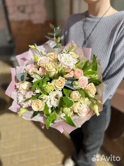 Цветочный букет «Нежные чувства»