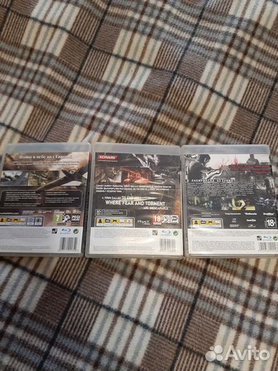 Редкие диски на пс 3