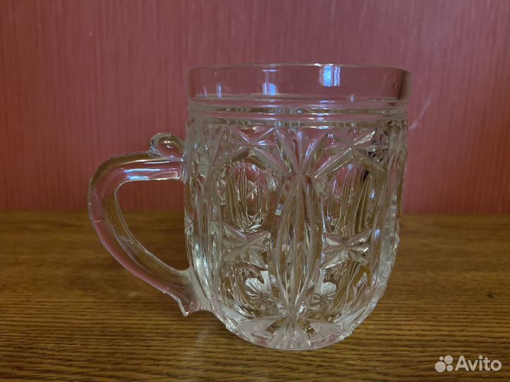 Кружки хрустальная