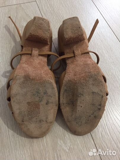 Туфли и джазовки для танцев, кожа, б/у