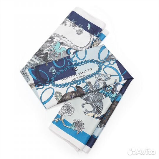 Платок новый в стиле Hermes