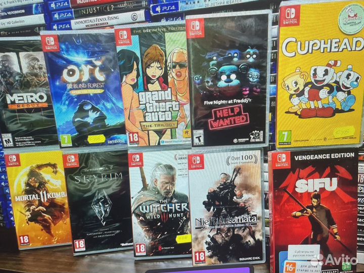 Игры на nintendo switch