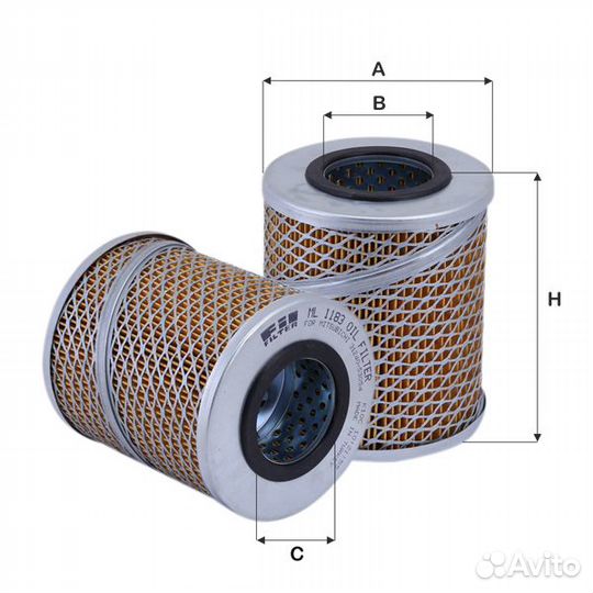 Фильтр масляный ML1183 FIL filter