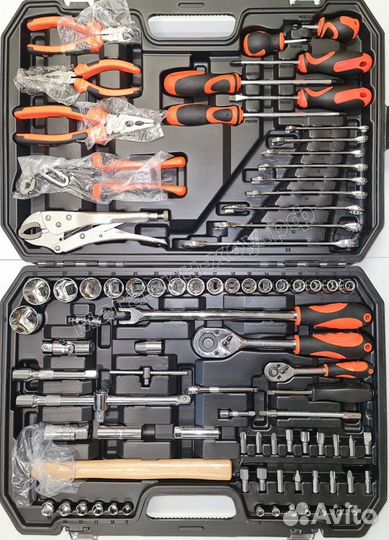 Набор инструментов для авто в чемодане 86 шт