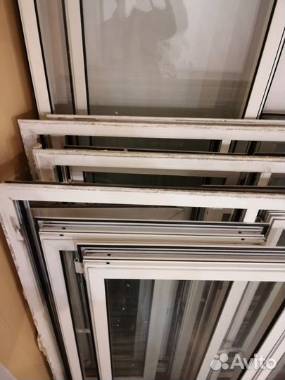 Алюминиевые окна бу