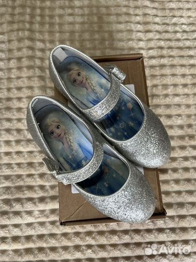 Туфли для девочки с Эльзой