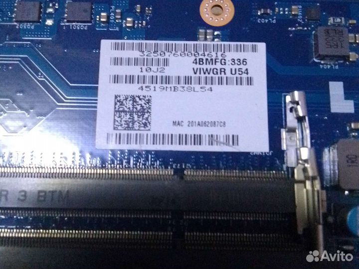 Материнская плата на Leno G500 на запчасти