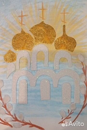 Поделка Пасха кулич яйца