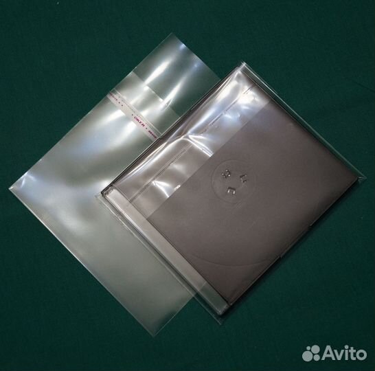 100 пакетов для Digipack и Slim-box