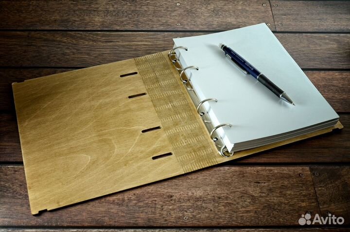 Блокноты из дерева