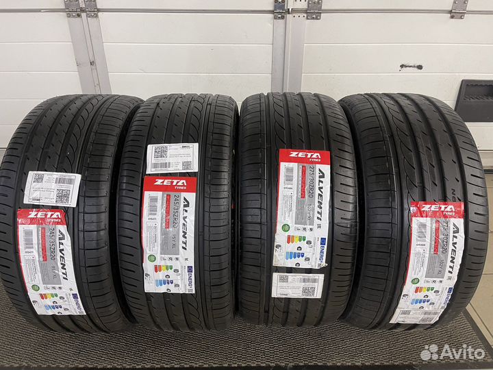 Zeta Alventi 245/35 R20 и 275/30 R20