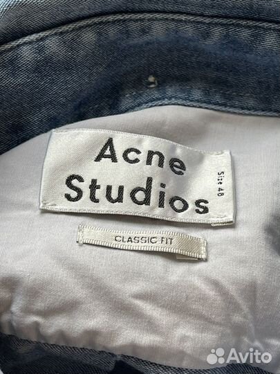 Джинсовая рубашка Acne Studios оригинал