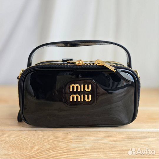 Новая женская сумка Miu Miu чёрная